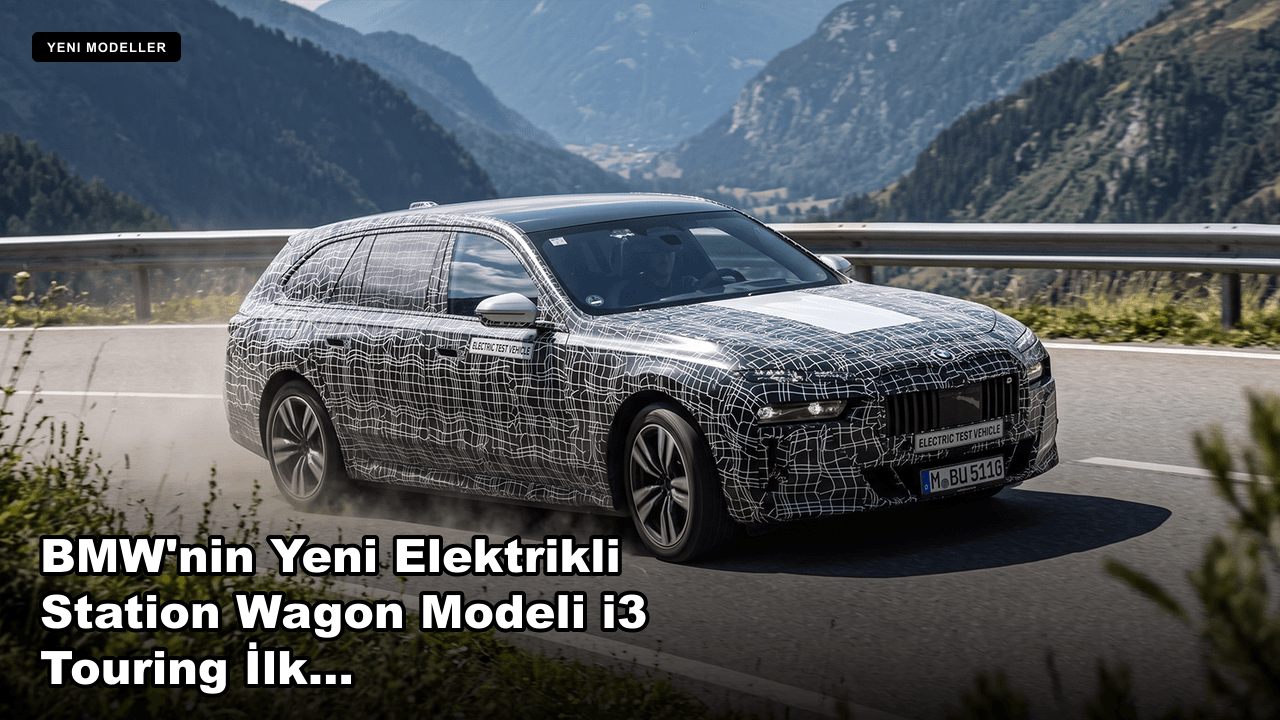 BMW'nin Yeni Elektrikli Station Wagon Modeli i3 Touring İlk Kez Görüntülendi