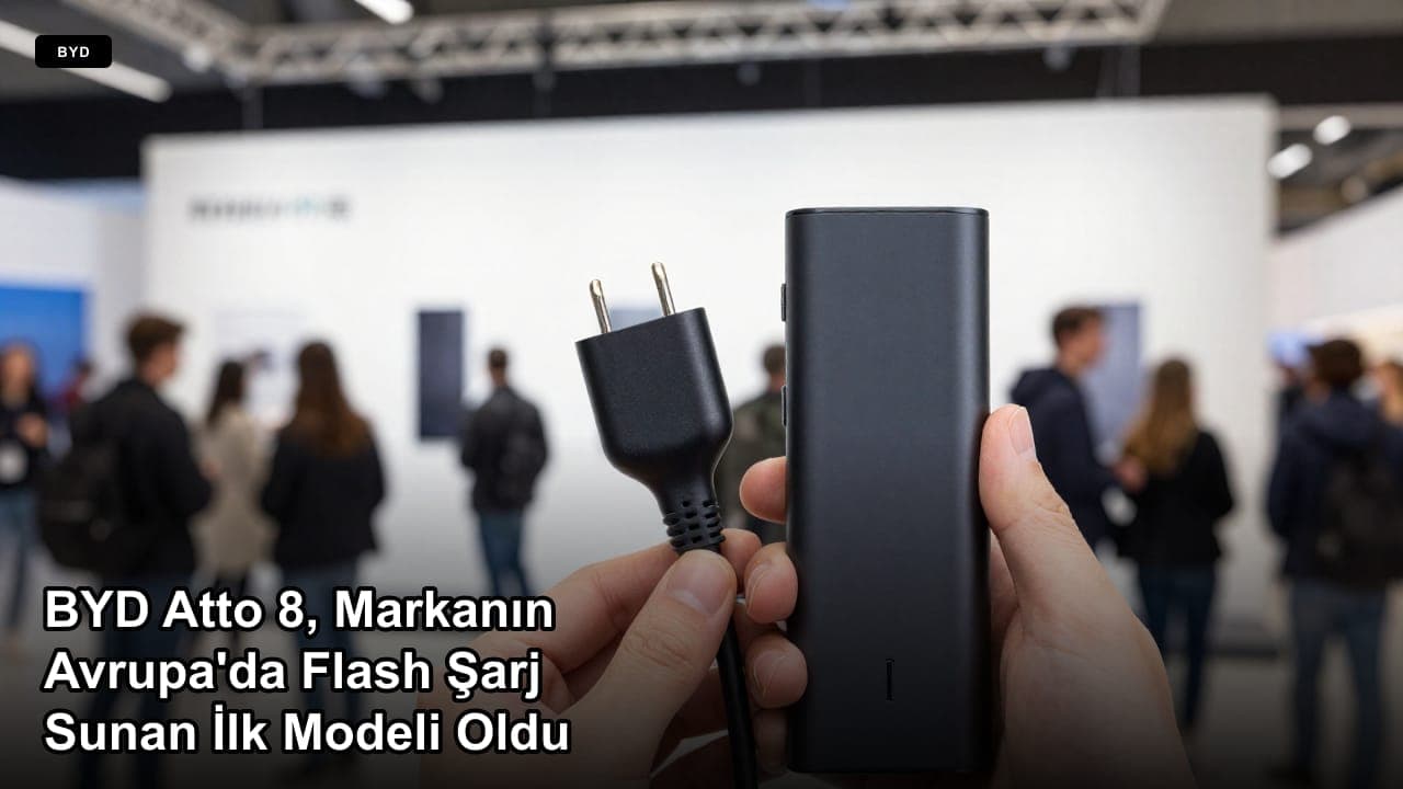 BYD Atto 8, Markanın Avrupa'da Flash Şarj Sunan İlk Modeli Oldu