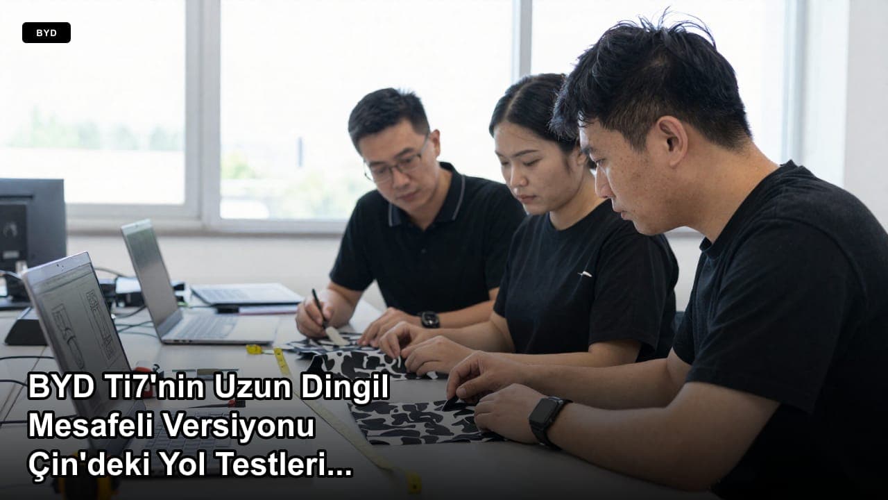 BYD Ti7'nin Uzun Dingil Mesafeli Versiyonu Çin'deki Yol Testlerinde Görüntülendi