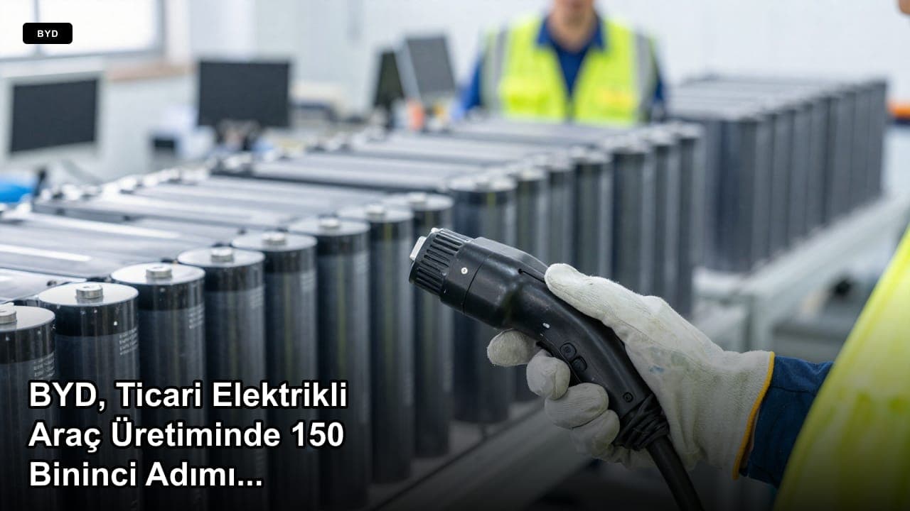BYD, Ticari Elektrikli Araç Üretiminde 150 Bininci Adımı Q3 Çekiciyle Attı