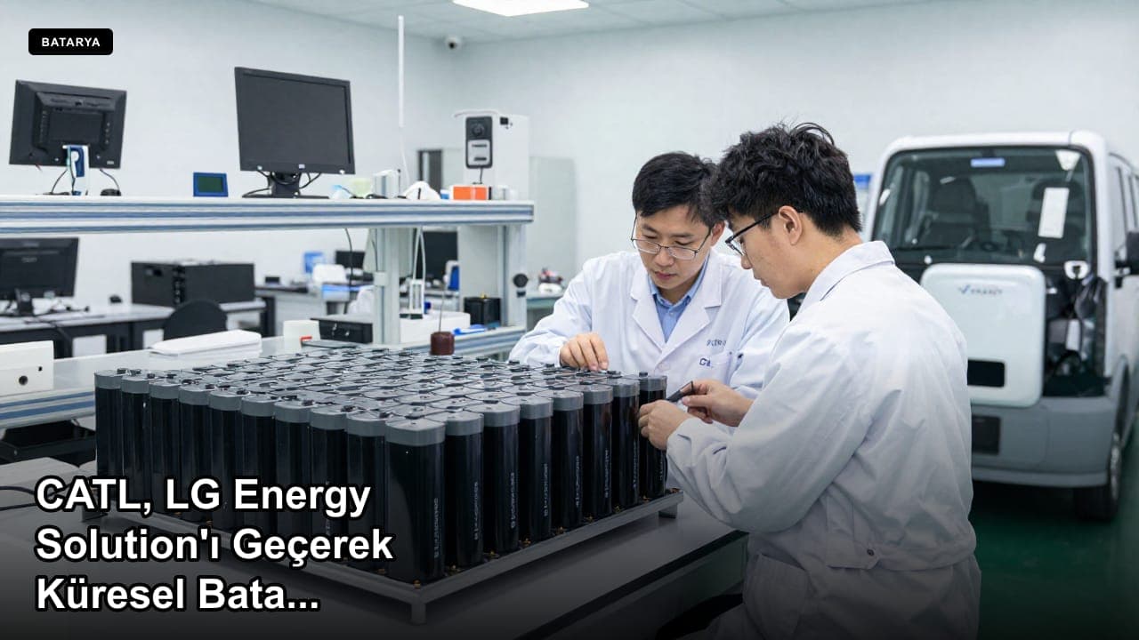 CATL, LG Energy Solution'ı Geçerek Küresel Batarya Patentlerinde Zirveye Yerleşti