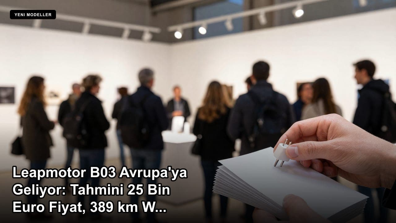 Leapmotor B03 Avrupa'ya Geliyor: Tahmini 25 Bin Euro Fiyat, 389 km WLTP Menzil