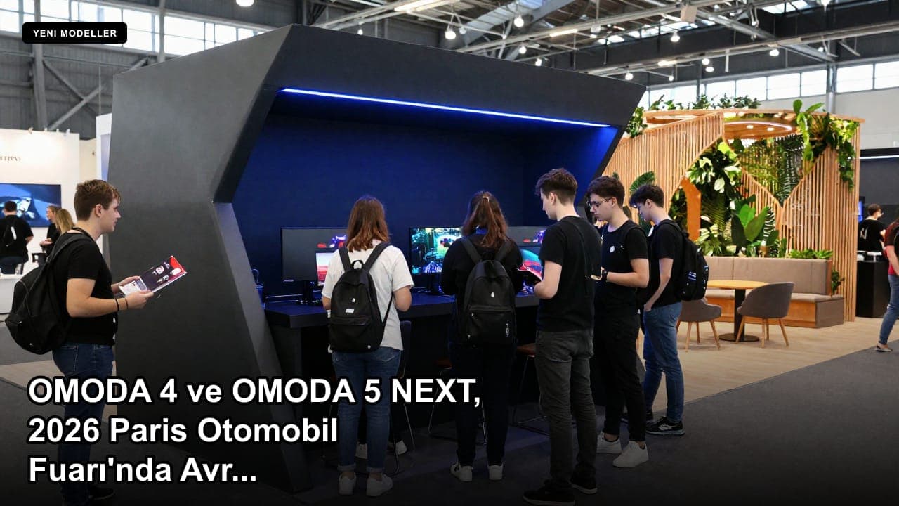 OMODA 4 ve OMODA 5 NEXT, 2026 Paris Otomobil Fuarı'nda Avrupa Sahnesine Çıktı