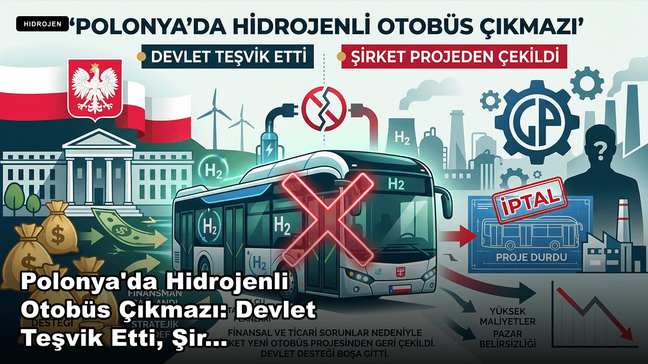 Polonya'da Hidrojenli Otobüs Çıkmazı: Devlet Teşvik Etti, Şirket Projeden Çekildi