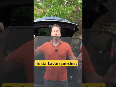 Çok sorulan Tesla tavan perdesi. Konudan dolayı bu bir #reklam dır.