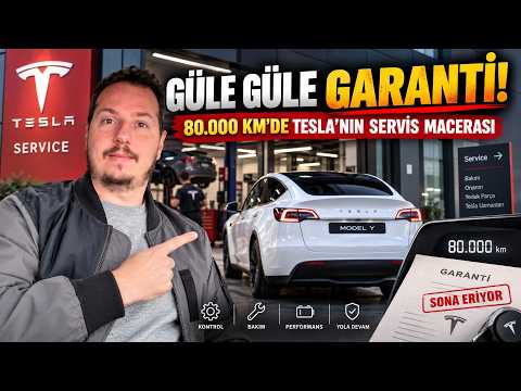 Güle güle Garanti! 80.000Km'de Tesla'nın servis macerası!