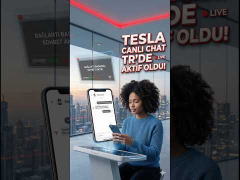 Tesla Asist TR’de aktif oldu. Artık Tesla çalışanları ile chat yapacağız.