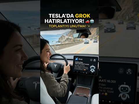 Grok sadece navigasyonda destek olmuyor. Aynı zamanda size asistanlıkda yapıyor.