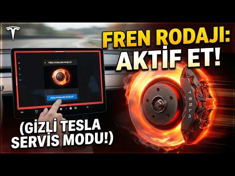 Tesla Fren Performansını Artırın! | Servis Menüsü Fren Rodajı Rehberi