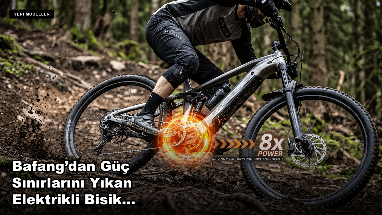Bafang’dan Güç Sınırlarını Yıkan Elektrikli Bisiklet Motoru: Pedal Gücünüzü 8 Katına Çıkarın