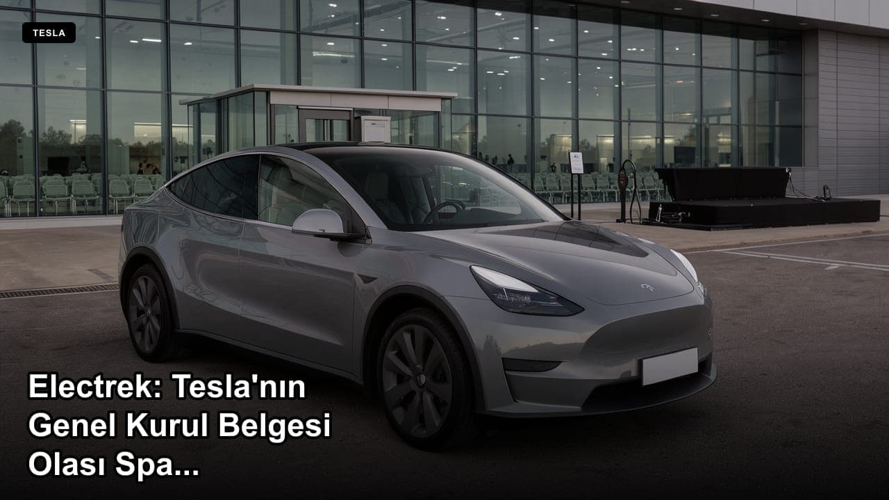 Electrek: Tesla'nın Genel Kurul Belgesi Olası SpaceX Birleşmesine Hazırlığa İşaret Ediyor