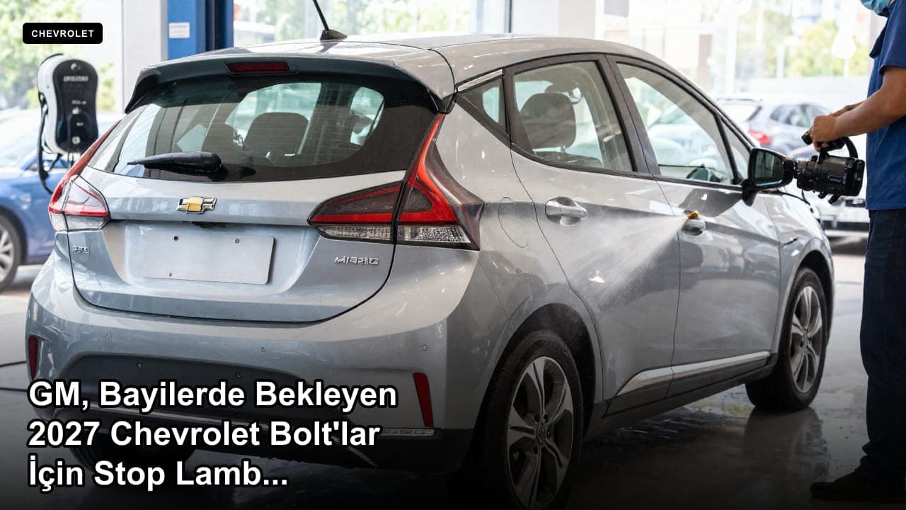 GM, Bayilerde Bekleyen 2027 Chevrolet Bolt'lar İçin Stop Lambası Sızıntı Kontrolü İstedi