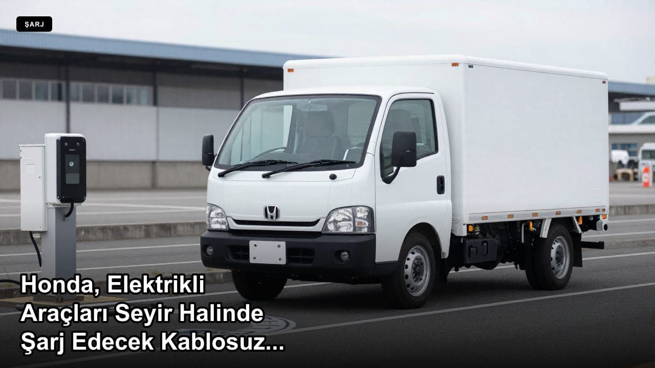 Honda, Elektrikli Araçları Seyir Halinde Şarj Edecek Kablosuz Yol Sistemini Test Ediyor