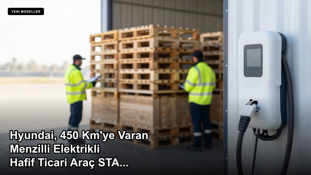 Hyundai, 450 Km'ye Varan Menzilli Elektrikli Hafif Ticari Araç STARIA Cargo'yu Tanıttı