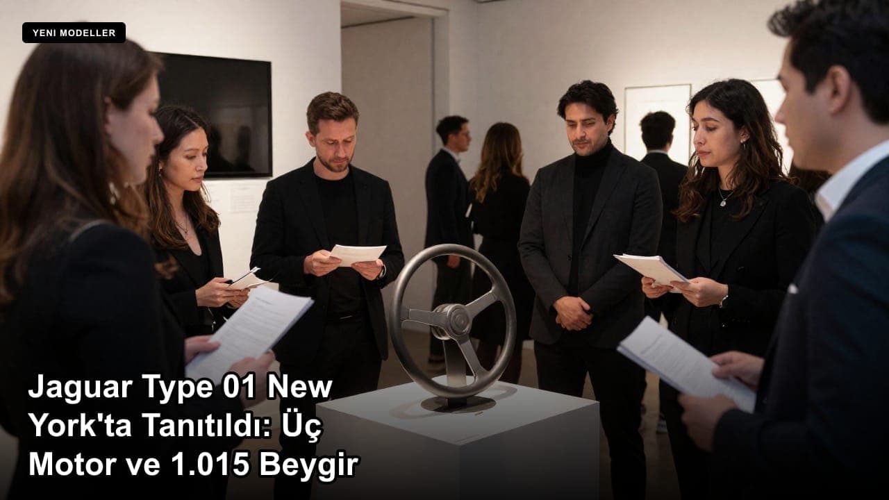 Jaguar Type 01 New York'ta Tanıtıldı: Üç Motor ve 1.015 Beygir