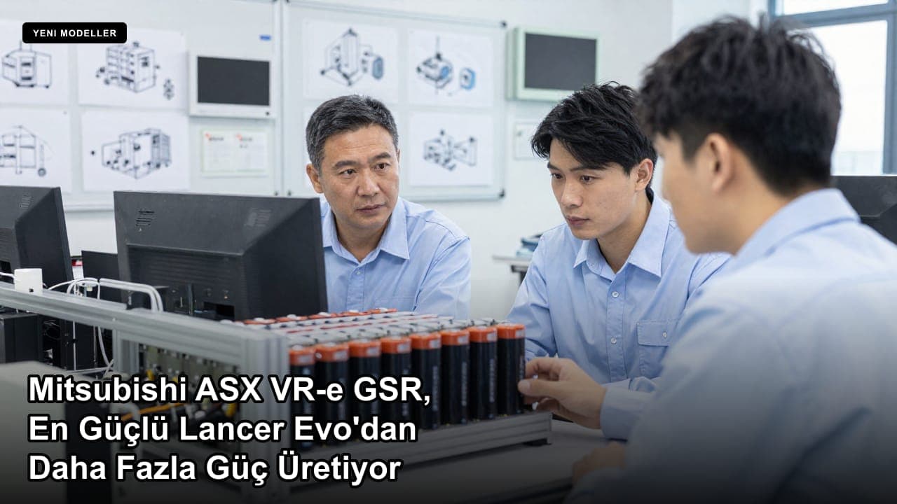 Mitsubishi ASX VR-e GSR, En Güçlü Lancer Evo'dan Daha Fazla Güç Üretiyor
