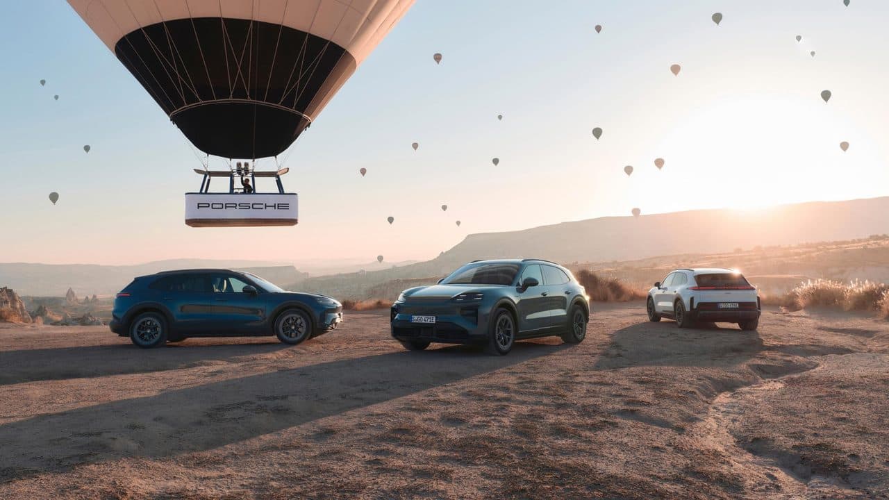 Porsche Cayenne Electric, Kapadokya'daki Basın Sürüşünde Asfalt ve Arazide Test Edildi