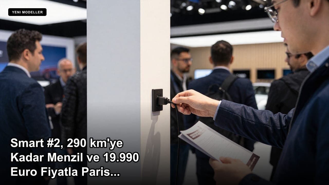 Smart #2, 290 km'ye Kadar Menzil ve 19.990 Euro Fiyatla Paris'te Tanıtıldı