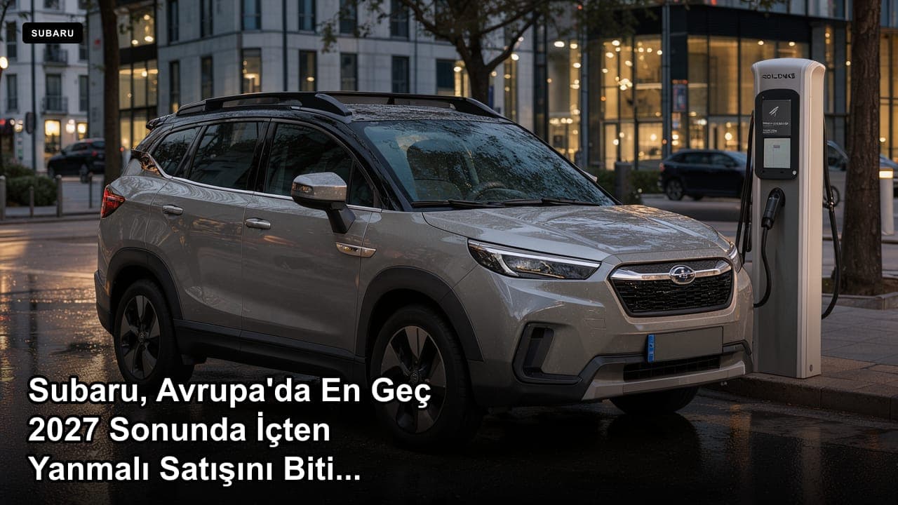 Subaru, Avrupa'da En Geç 2027 Sonunda İçten Yanmalı Satışını Bitirip Yalnızca Elektrikli Satacak