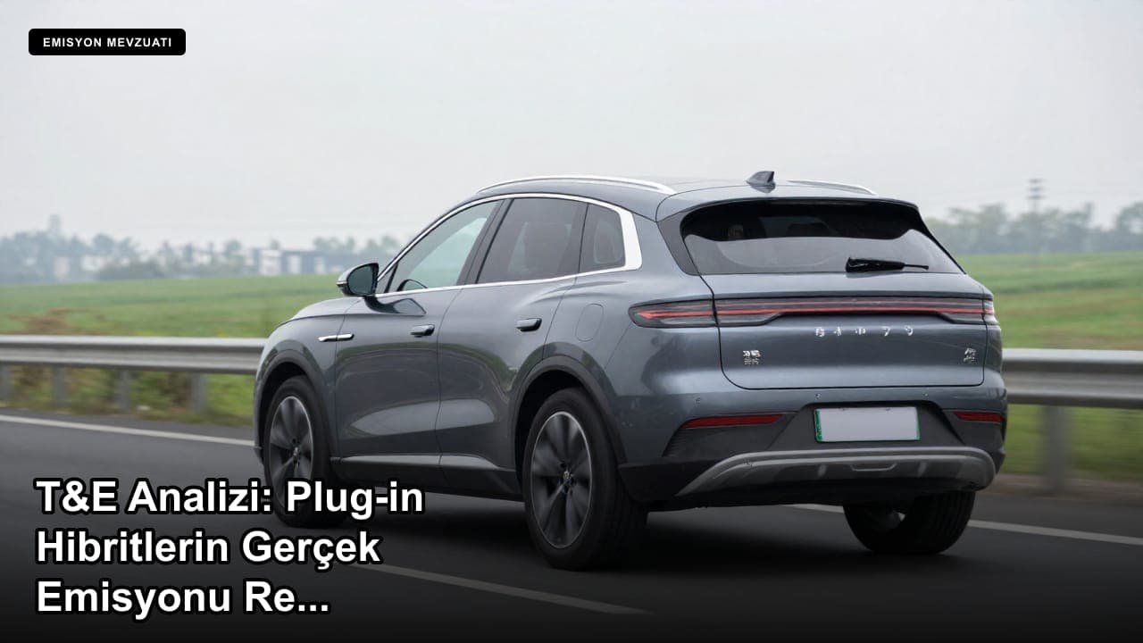 T&E Analizi: Plug-in Hibritlerin Gerçek Emisyonu Resmi Değerlerin Yaklaşık Altı Katı