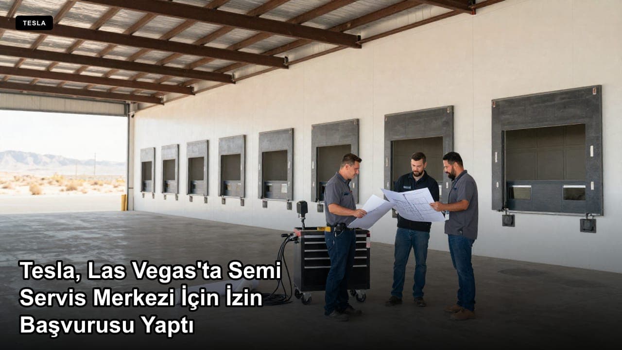 Tesla, Las Vegas'ta Semi Servis Merkezi İçin İzin Başvurusu Yaptı