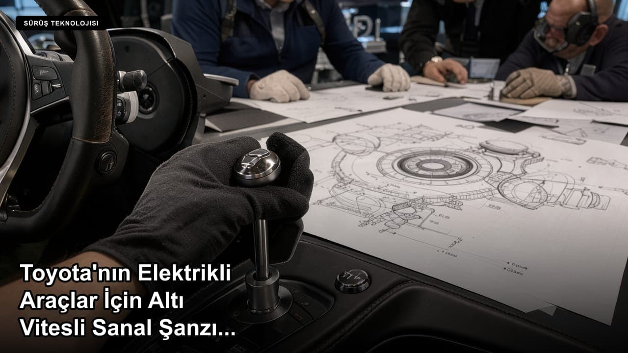 Toyota'nın Elektrikli Araçlar İçin Altı Vitesli Sanal Şanzıman Patenti Ortaya Çıktı