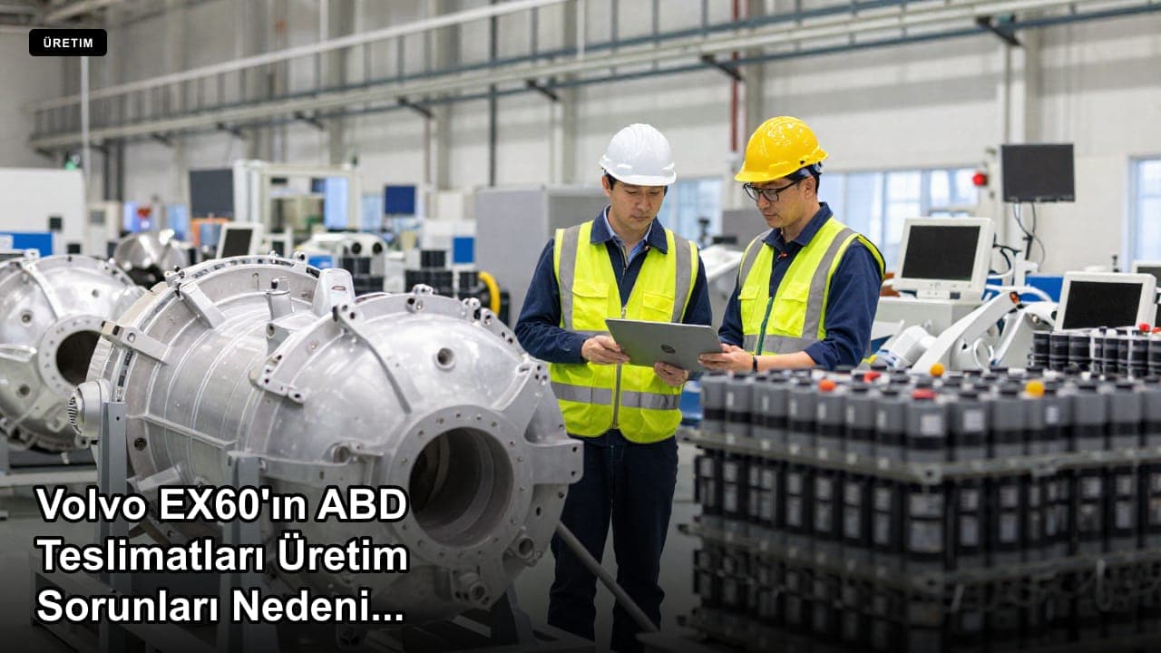 Volvo EX60'ın ABD Teslimatları Üretim Sorunları Nedeniyle Ertelendi