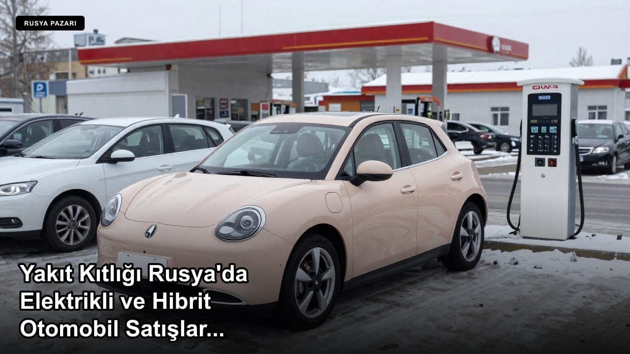 Yakıt Kıtlığı Rusya'da Elektrikli ve Hibrit Otomobil Satışlarını Neredeyse İkiye Katladı